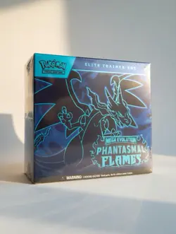 Pokemon TCG Phantasmal Flames Pokemon Center ETB Elite Trainer Box (Sealed) 🔥 - Image 1