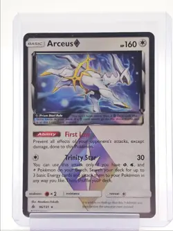 ARCEUS 2018 POKEMON S&M REVERSE HOLO FORBIDDEN LIGHT RARE A 96/131 Q1048 - Image 1