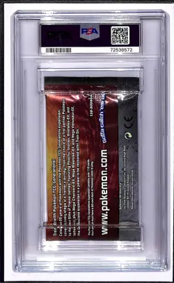 2016 Pokemon USA Inc. Generations Pikachu Foil Pack PSA 8 NM-MT - Image 2