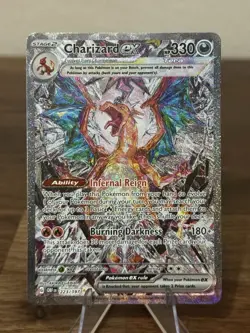 Pokemon TCG Charizard Ex 223/197 Obsidian Flames Special Illustration Rare - Image 1