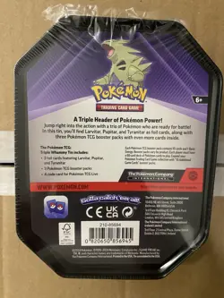 Pokemon TCG Tin 3 Booster Packs 2 Destined Rivals & 1 Journey Together NEW - Image 3