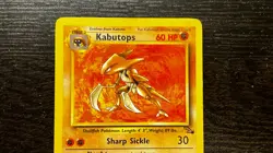 POKEMON TCG - ENGLISH FOSSIL SET KABUTOPS 24/62 NON HOLO RARE LP MP - Image 2