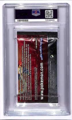 2016 Pokemon USA Inc. Generations Charizard Foil Pack PSA 9 MINT - Image 2