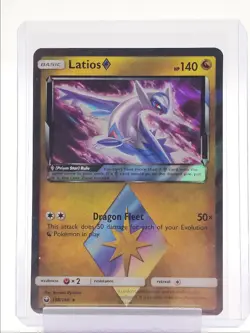 LATIOS 2018 POKEMON SUN & MOON CELESTIAL STORM RARE REVERSE HOLO 108 Q1048 - Image 1