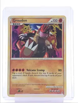 GROUDON 2011 POKEMON CALL OF THE LEGENDS HOLO RARE 6/95 Q1048 - Image 1