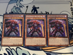 Yugioh Gem-Knight Hollowcore x3 Secret Rare BLMM-EN022 Near Mint - Image 1