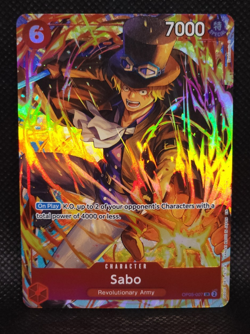 Sabo - OP05-007 - Illustration Box Vol.5 - SR - One Piece Promotion Cards - Image 1