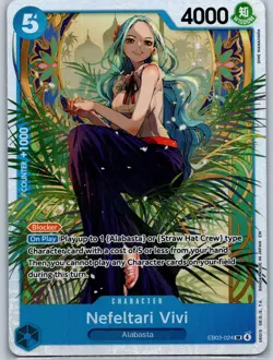 Nefeltari Vivi (024) SR Extra Booster: One Piece Heroines Edition EB03-024 NM OP - Image 1