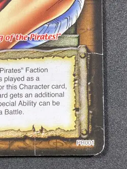 Pirate's Ambition Luffy One Piece CCG Shonen Jump Promo Card PR001 - Heavy Play - Image 3