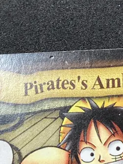 Pirate's Ambition Luffy One Piece CCG Shonen Jump Promo Card PR001 - Heavy Play - Image 4