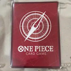 One Piece CCG Monkey.D.Luffy Leader ALT ART Mint Pack Fresh Straight To Sleeve - Image 2