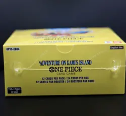 SEALED One Piece OP15/EB04 Adventure on Kami’s Island Booster Box ENGLISH Bandai - Image 2
