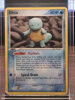 Ditto 64/113 EX Delta Species Common Regular 60 HP Pokemon TCG Card - Image 1