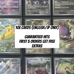 Pokemon Epic Pack * 10x Cards-guaranteed hits- (English/Japanese) - Image 1