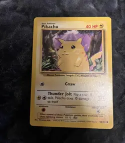 Pokemon Pikachu 27/53 Wotc Promo Regular Promo Basic Card English - Image 1