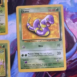 Pokemon Card Lot WOTC Vintage Grass Type Lot of 4 Bulbasaur LP-MP - Image 5