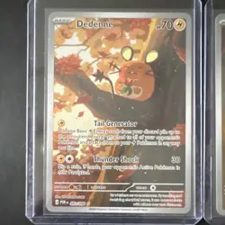 Pokemon Dedenne & Espurr POR 2024 Holo Card Lot - 2 Basic Cards - Image 2