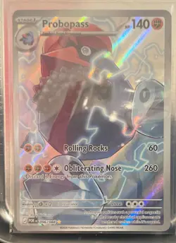 Pokemon Probopass Full Art Holo Rare POR Stage 1 096/088 Pokemon TCG Card NM - Image 1
