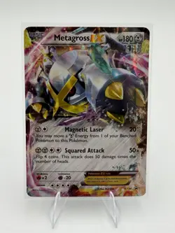 Pokemon Metagross EX (Shiny) XY Promo Holo Card XY34 TCG MP - Image 1