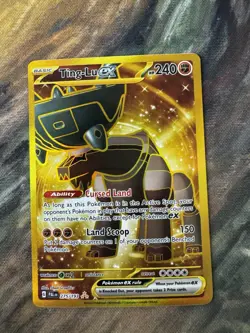 Ting-Lu EX Gold Secret Rare 275/193 Paldea Evolved Pokemon Card - NM - Image 1