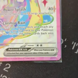Lapras EX 158/142 Stellar Crown Special Illustration Rare Card NM Full Art - Image 4