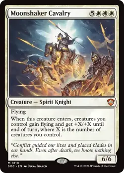 Moonshaker Cavalry - Secrets of Strixhaven - MtG - NM - Image 1