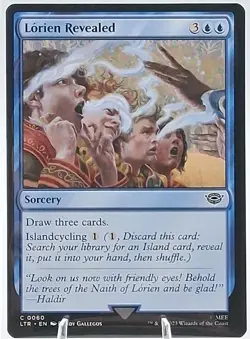 Lorien Revealed C 0060 Commander The Lord of the Rings NM Magic The Gathering - Image 1