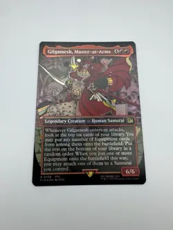 Gilgamesh, Master at Arms (Borderless Foil) R 0338 - Final Fantasy MTG English - Image 1