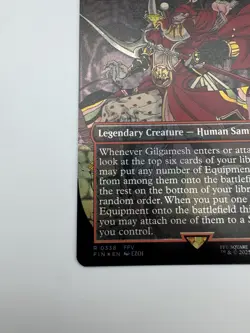 Gilgamesh, Master at Arms (Borderless Foil) R 0338 - Final Fantasy MTG English - Image 4