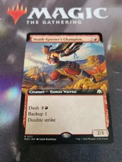 Mtg. 2x Death-Greeter's Champion. Extended Art. March of the Machine. Nm - Image 1