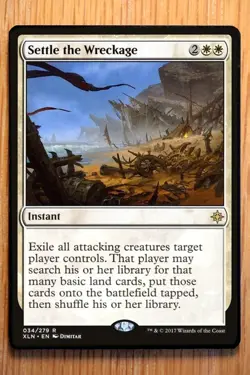 Settle the Wreckage / Ixalan *NM Unplayed* English Magic the Gathering MTG - Image 1