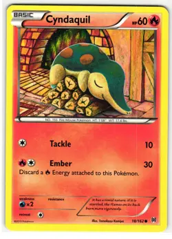 CYNDAQUIL 18/162 BREAKTHROUGH ENGLISH POKEMON TCG - Image 1