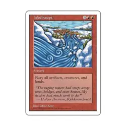 WOTC MtG 5th Ed Jokulhaups (R) NM - Image 1