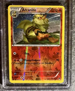 1 Of 1 World Record CGC Pokemon TCG Arcanine 11/122 Breakpoint Reverse Holo - Image 3