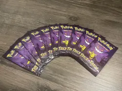 Pokemon TCG Halloween Trick or Trade Booster Bundle Lot Of 15 Packs Gengar pika - Image 1
