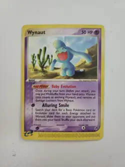 Wynaut 54/100 Sandstorm Regular (Pokemon TGC) HP - Image 1