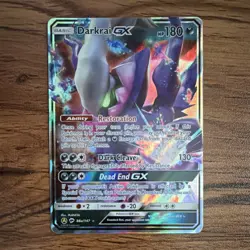 Pokemon Darkrai GX 088A/147 Alternate Art Promo Full Art Holo Basic HP 180 - Image 1