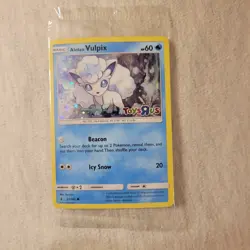 Pokemon Vulpix 21/145 Toys R Us foil stamped promo (UNOPENED) - Image 1