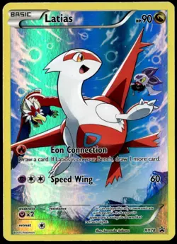 Pokemon Latias Full Art Promo Holo Card XY78 XY Set 90 HP English MP E1 - Image 1