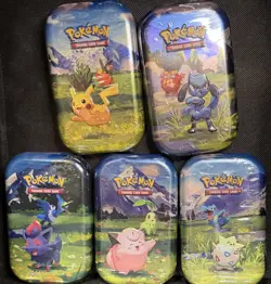 Pokemon TCG Ascended Heroes - Mini Tins - 5 Total Tins New & Factory Sealed - Image 1