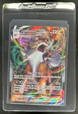 2021 Pokemon SWSH Evolving Skies Lycanroc VMAX #092/203 - Image 1