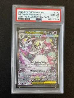 Mega Gardevoir ex #178 PSA 10 2025 Pokemon SIR Full Art Special Illustration - Image 1