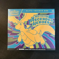 Pokemon TCG Ascended Heroes Mega Evolutions Elite Trainer Box ETB SEALED - Image 1