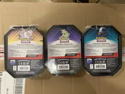 Pokemon TCG Tin 3 Booster Packs 2 Destined Rivals & 1 Journey Together LOT OF 3 - Image 5