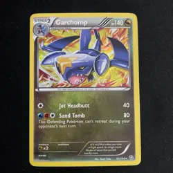 Garchomp (91/124) Dragon Exalted - Exclusive - Cracked Ice Holo - Pokemon MP - Image 1