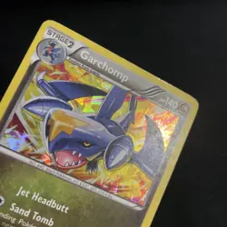 Garchomp (91/124) Dragon Exalted - Exclusive - Cracked Ice Holo - Pokemon MP - Image 3