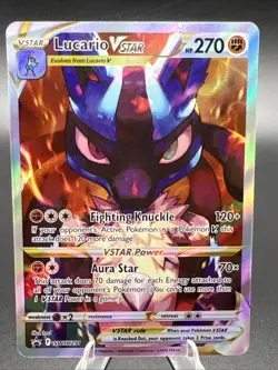 Lucario VSTAR SWSH291 Sword & Shield Promo Card NM Pokemon TCG - Image 1