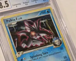 CGC 8.5 Palkia G 12/127 2009 Platinum Holo Pokemon TCG - Image 1