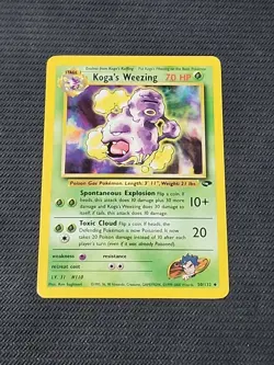 Pokemon Gym Challenge "Koga's Weezing" 50/132 / Uncommon / Lightly Played - Image 1