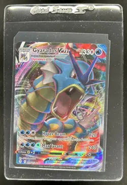 2021 Pokemon SWSH Evolving Skies Gyarados VMAX #029/203 - Image 1